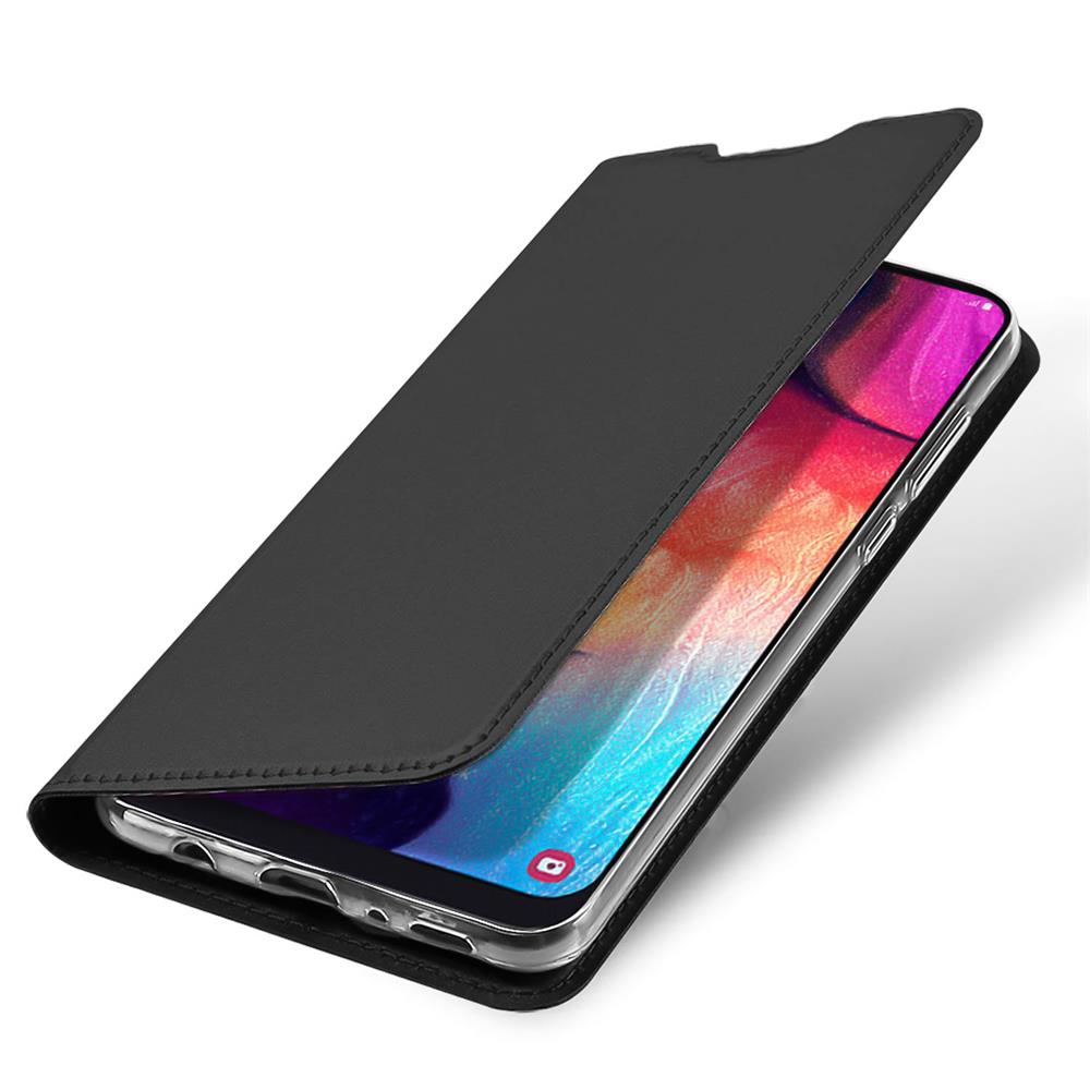 Electroplated Flip für Samsung Galaxy A90 5G in Schwarz
