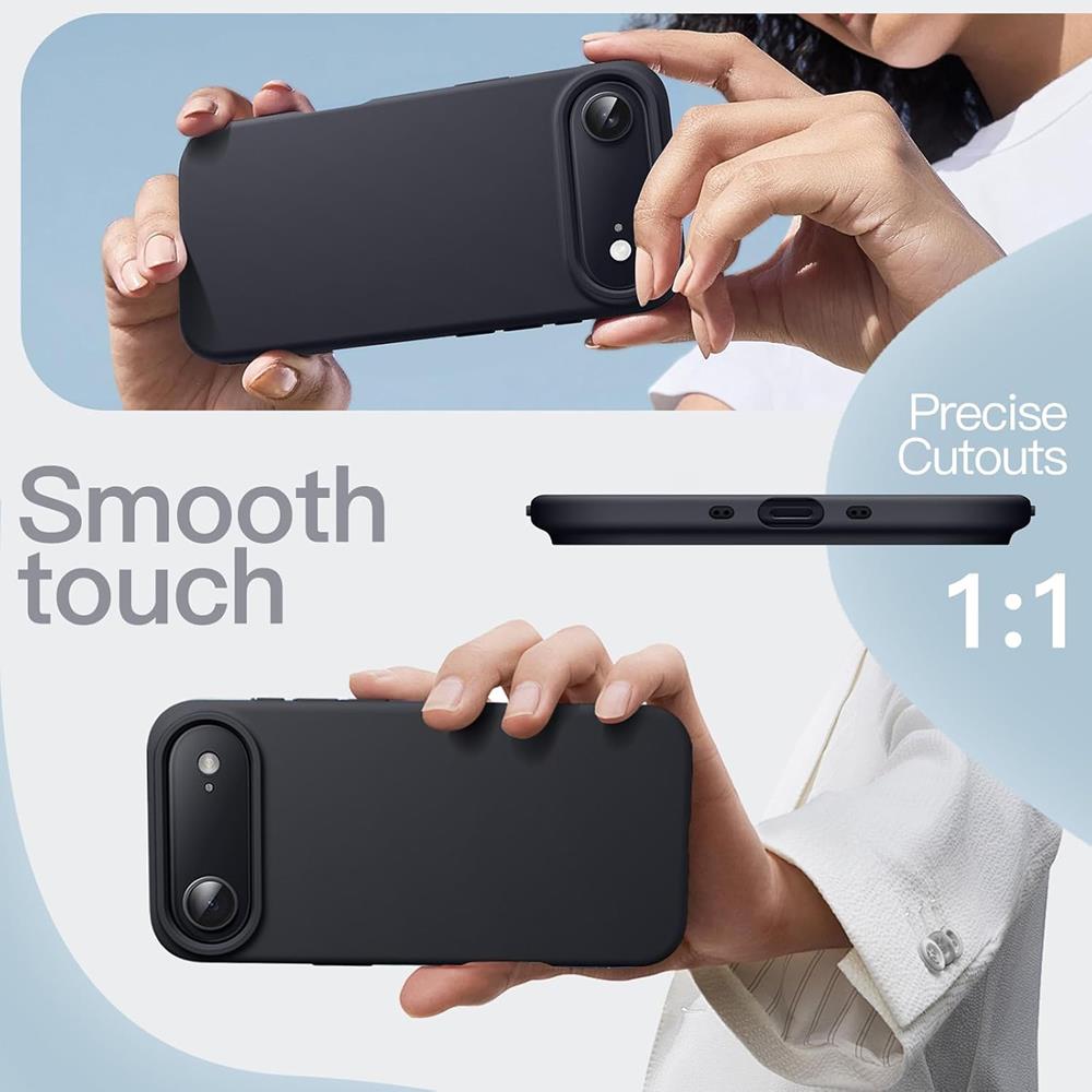 Classic TPU für Apple iPhone Air (2025) in Schwarz