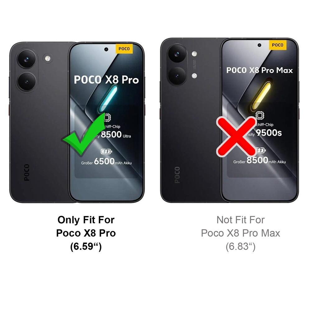 Zero für Xiaomi Poco X8 Pro in Transparent