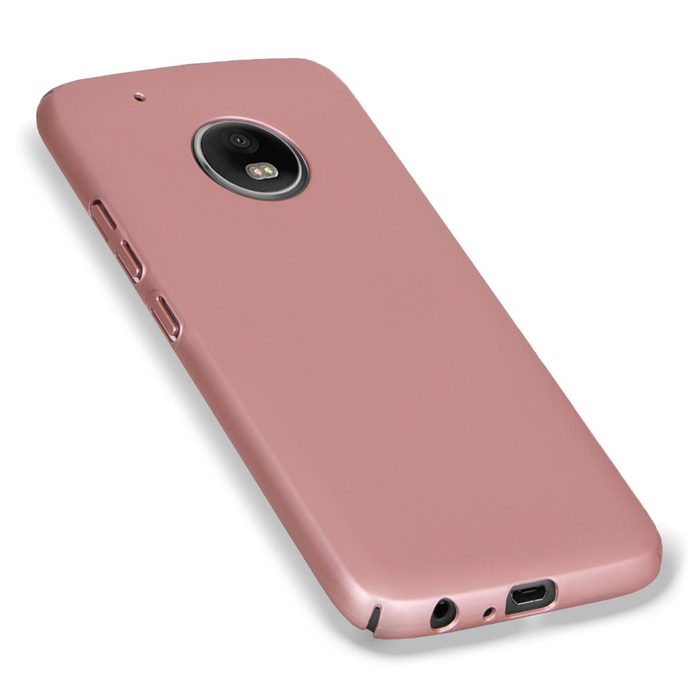 Classic Plain für Motorola/Lenovo Moto G4 / G4 Plus in Rosegold