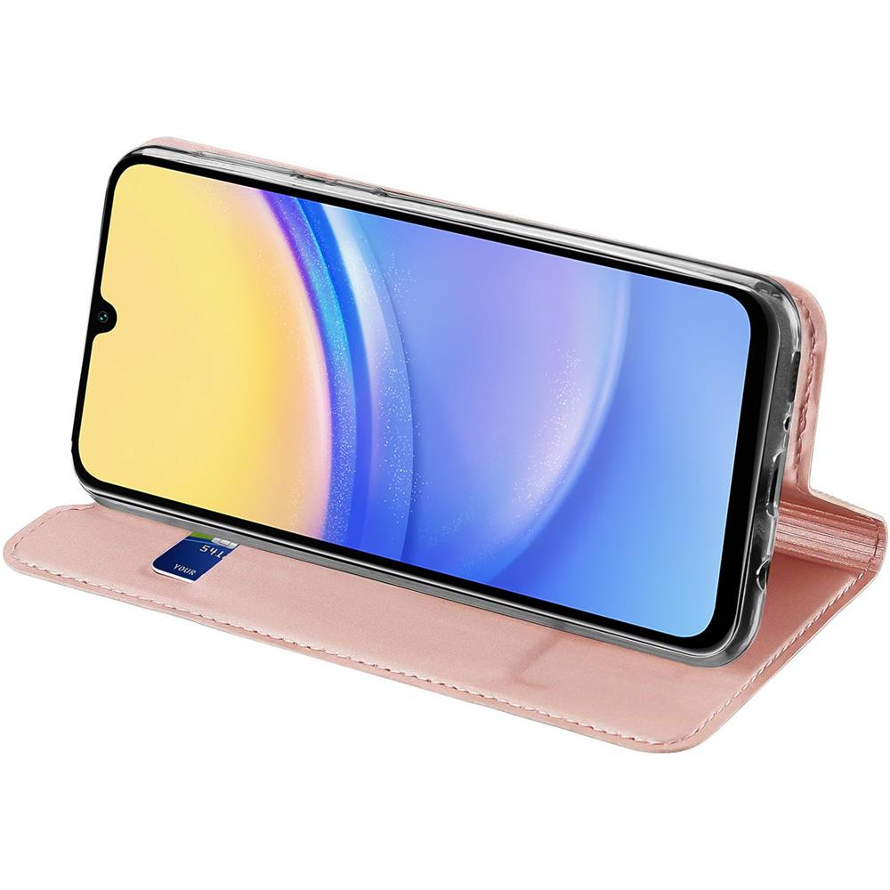 Electroplated Flip für Samsung Galaxy A35 5G in Rosegold