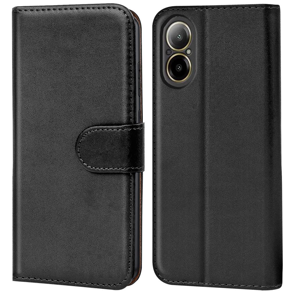 Basic Wallet für Realme C67 in Schwarz