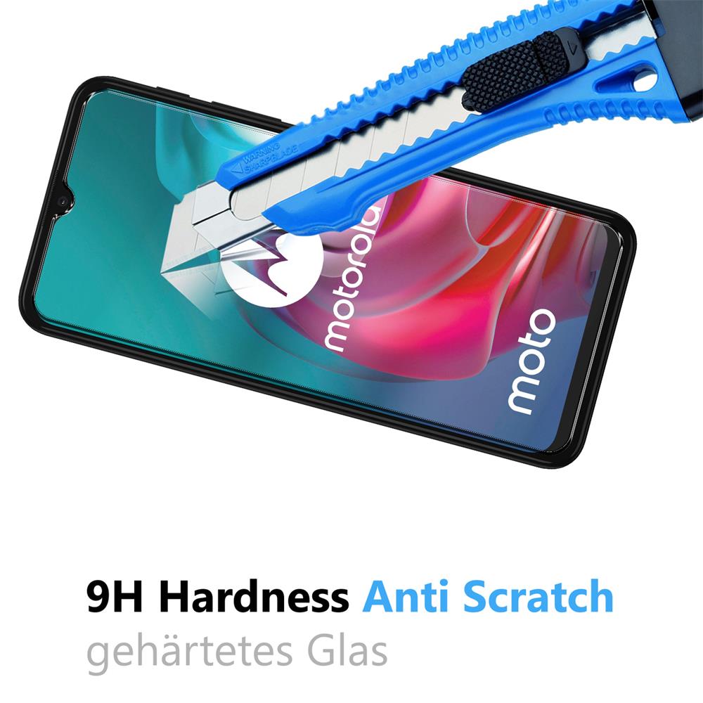 Glas 2in1 für Motorola Moto G30 / G20 / G10
