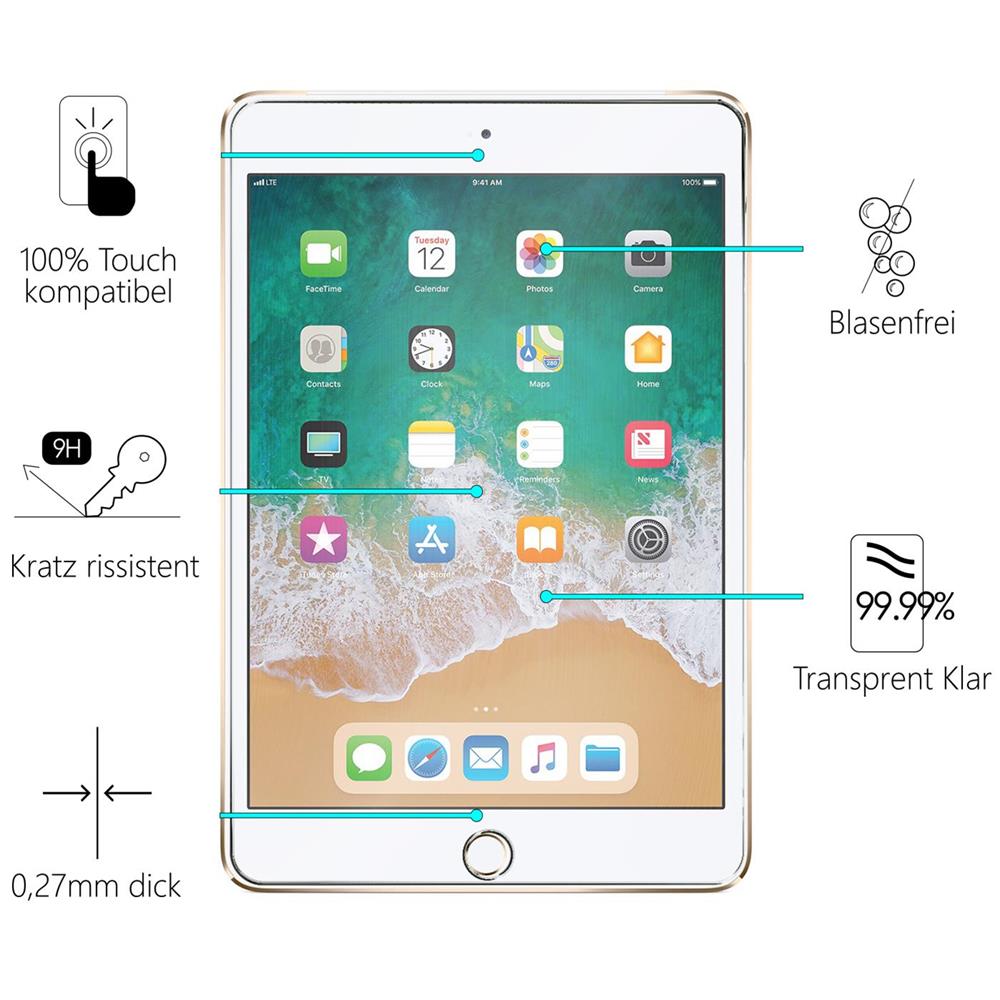 Glasfolie für Apple iPad Mini 1/2/3