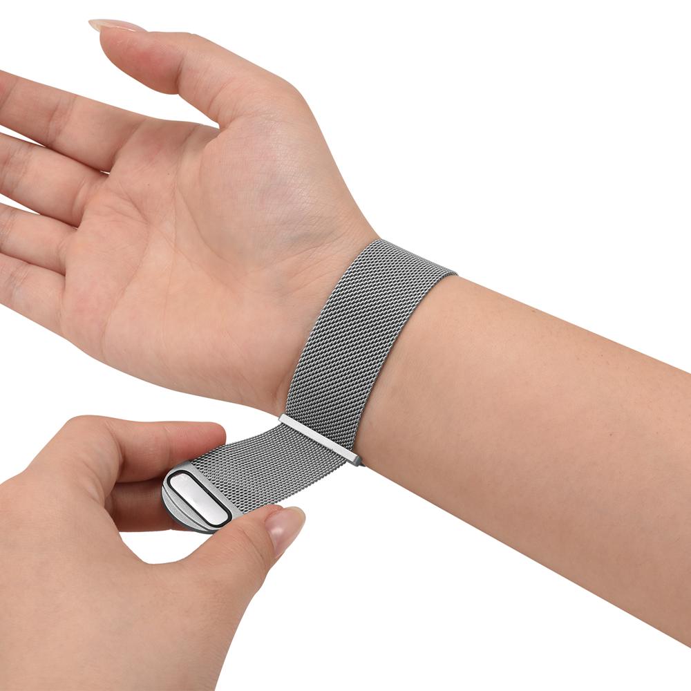 Milanese Edelstahlarmband Apple Watch 1-11/SE1-3/Ultra1-3 - 42/44/45/49mm in Champagner - Universal