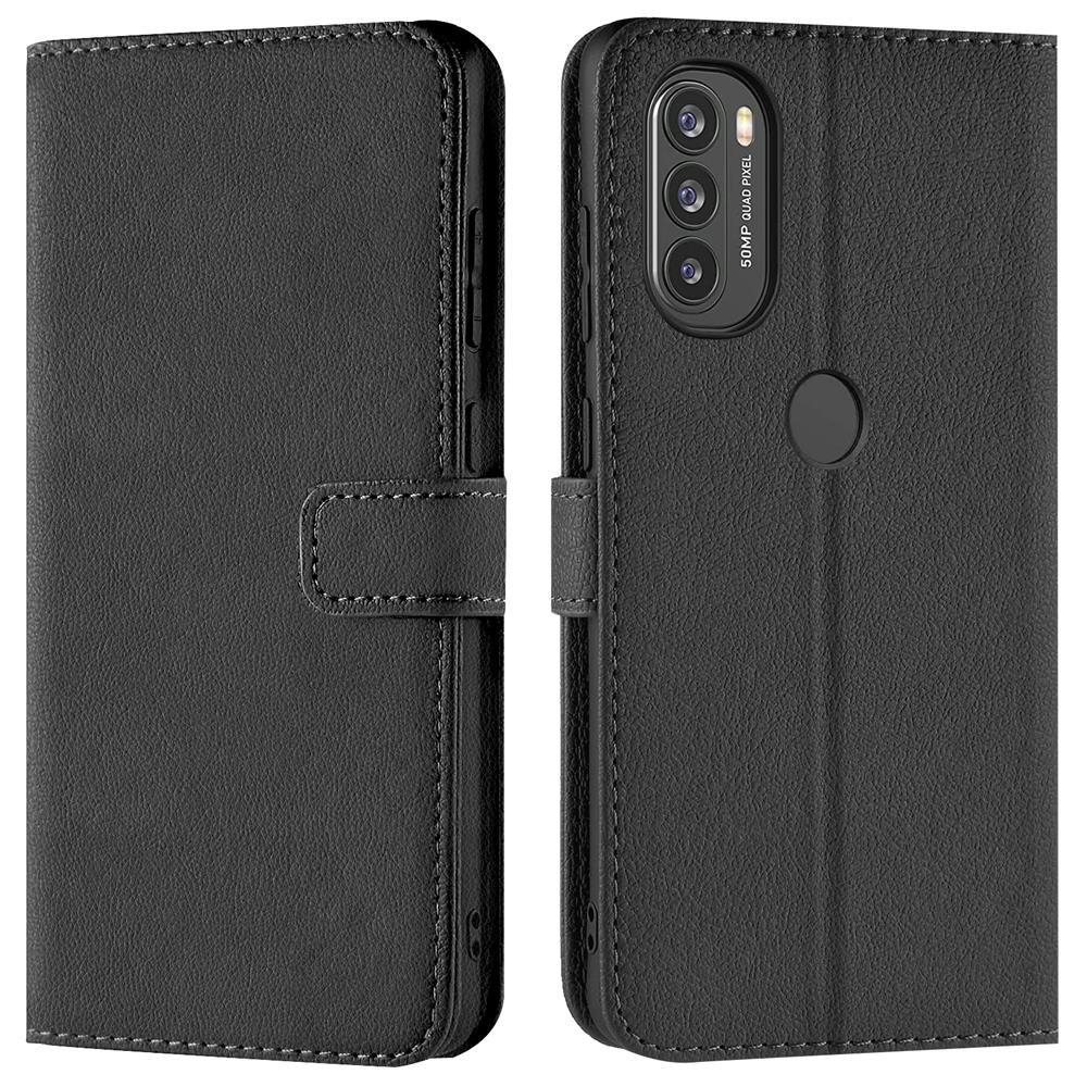 Basic Wallet für Motorola Moto G71 5G in Schwarz