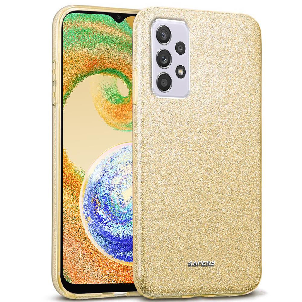 Shiny TPU für Samsung Galaxy A53 5G in Gold