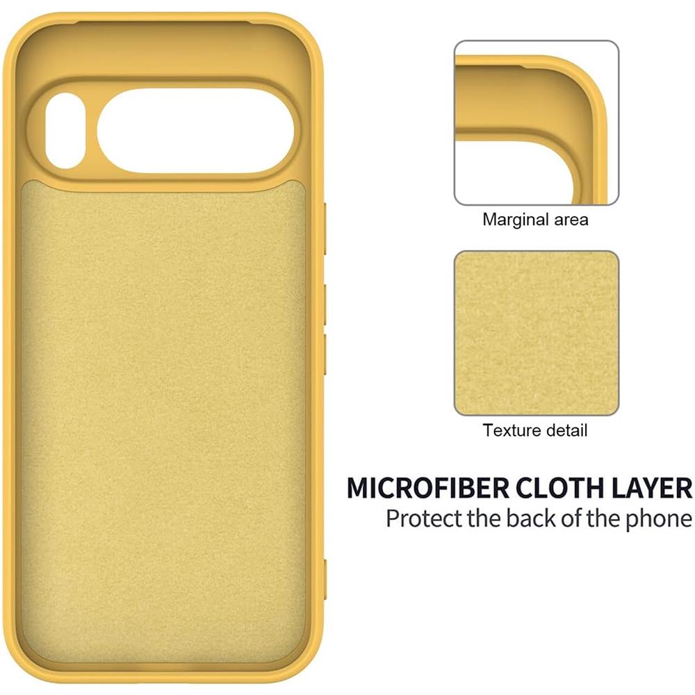 Colour TPU für Google Pixel 10 Pro XL in Gelb