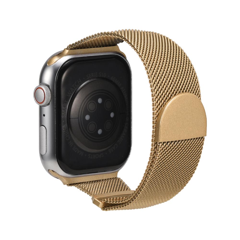 Milanese Edelstahlarmband Apple Watch 1-11/SE1-3/Ultra1-3 - 42/44/45/49mm in Gold - Universal
