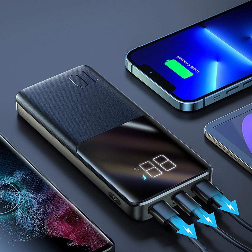 Power Bank - Joyroom - JR-QP191 - 10000 mAh in Schwarz