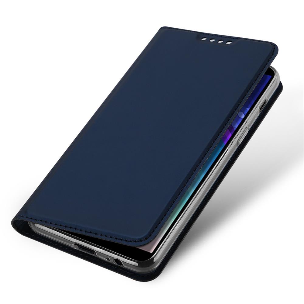 Electroplated Flip für Samsung Galaxy A6 Plus in Blau