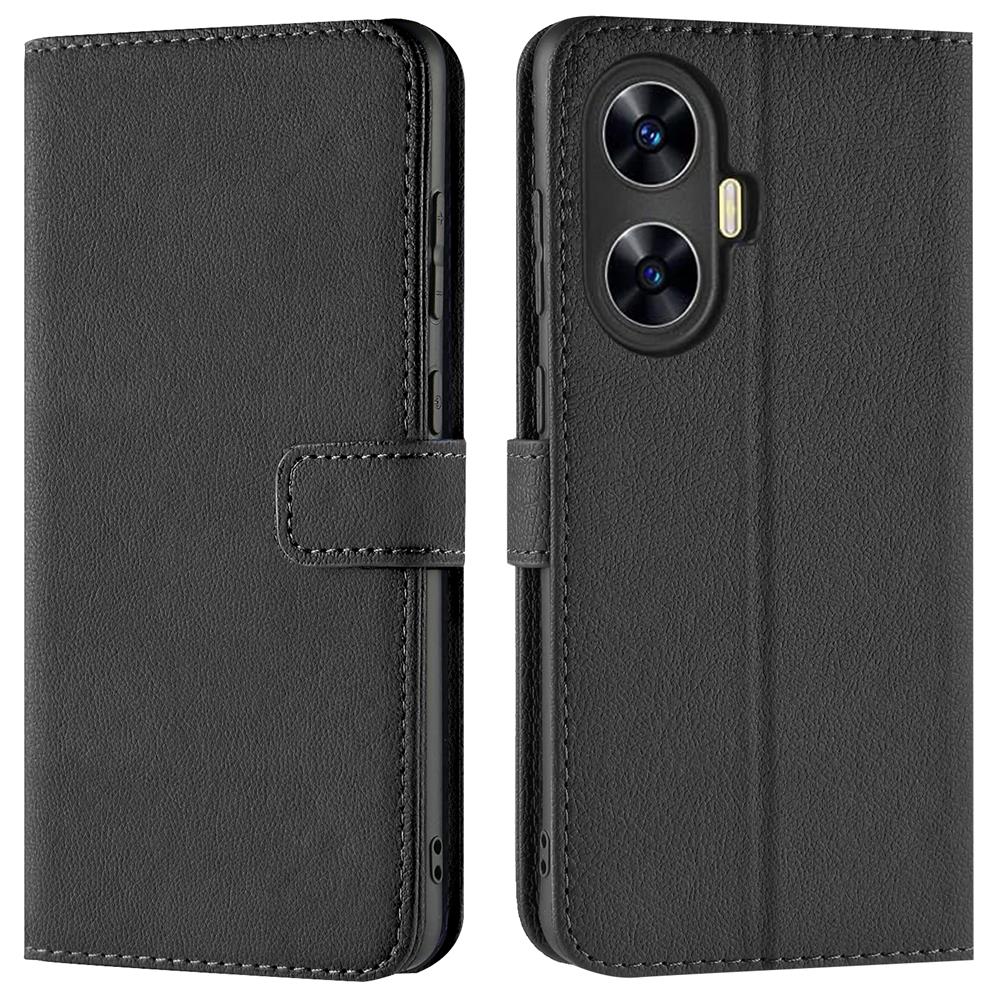 Basic Wallet für Realme C55 in Schwarz