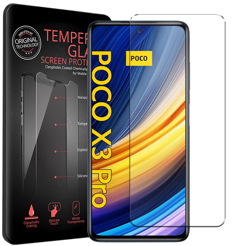Glas 2in1 für Xiaomi Poco X3 Pro