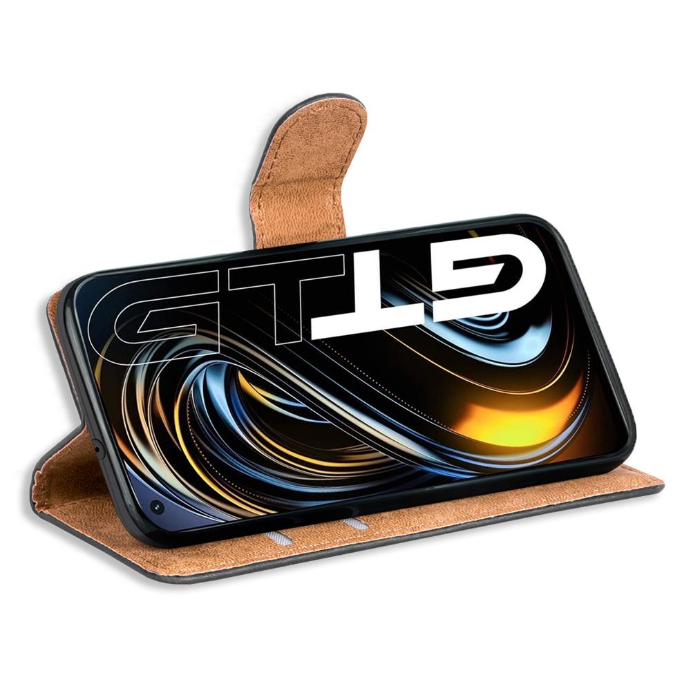 Basic Wallet für Realme GT 5G in Schwarz