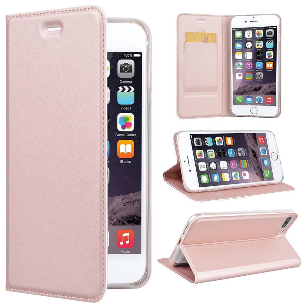 Electroplated Flip für Apple iPhone 7 Plus / 8 Plus in Rosegold