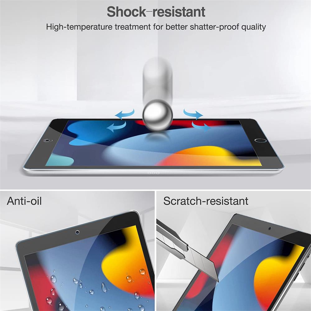 Glasfolie für Apple iPad 10.2 2020/2021