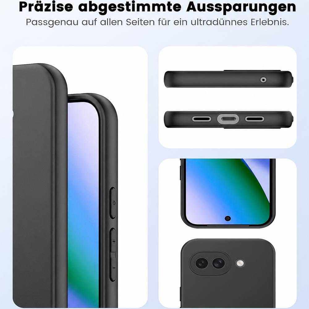 Classic TPU für Google Pixel 10a in Schwarz
