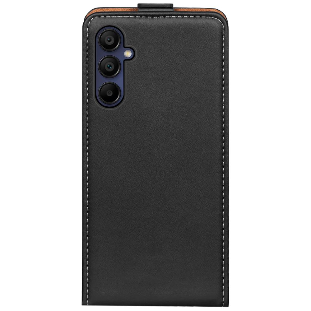 Basic Flip für Samsung Galaxy A15 4G/5G in Schwarz