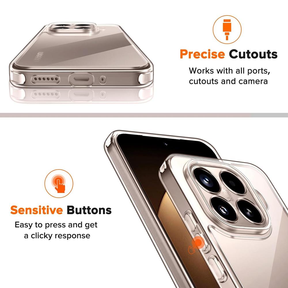 Zero für Xiaomi 15T Pro in Transparent