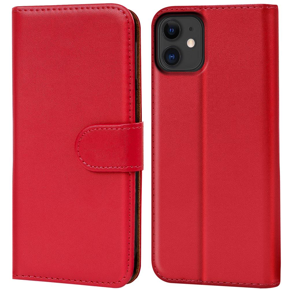 Basic Wallet für Apple iPhone 11 in Rot