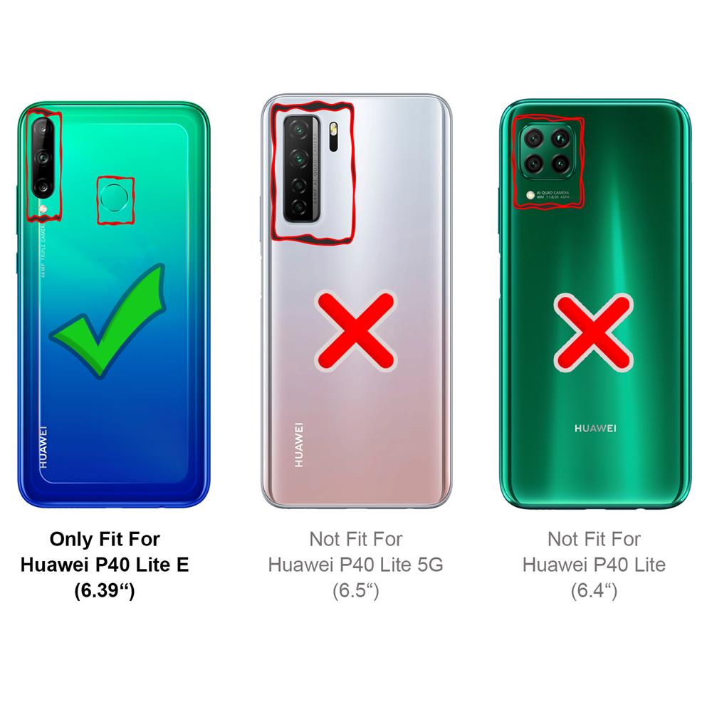 Rugged TPU für Huawei P40 Lite E in Transparent