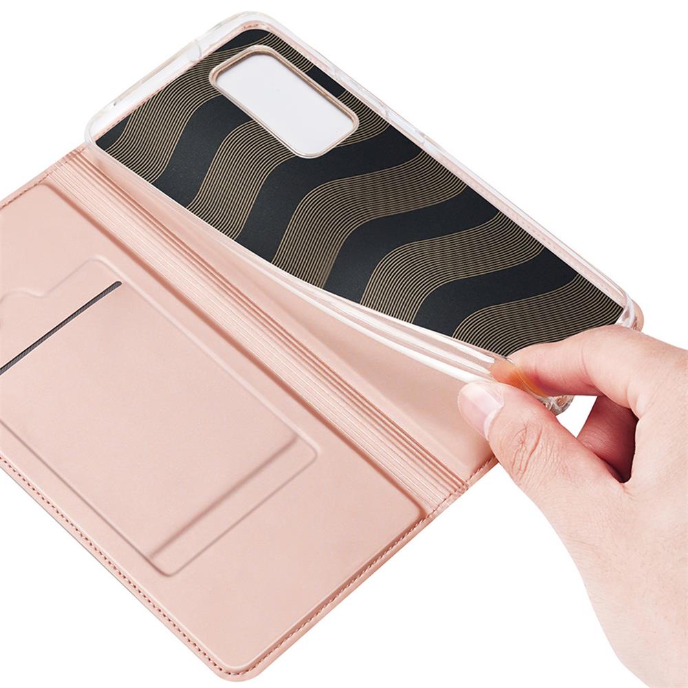 Electroplated Flip für Huawei P Smart 2021 in Rosegold