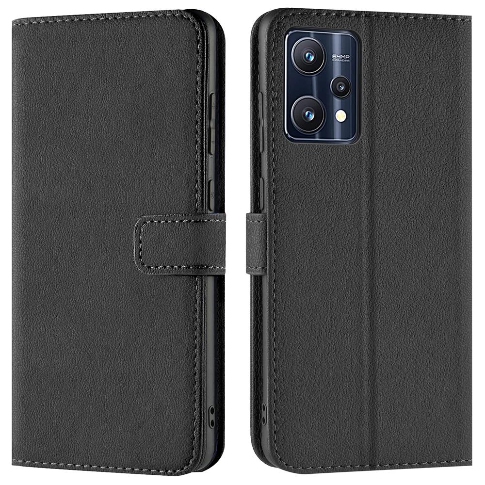 Basic Wallet für Realme 9 Pro Plus / Realme 9 4G in Schwarz