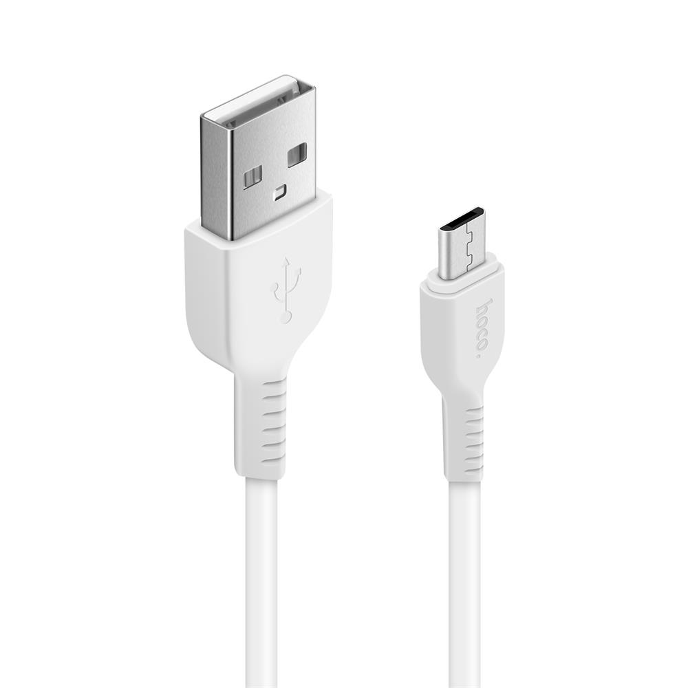 Hoco USB Kabel - X20 microUSB - 3M in Weiss