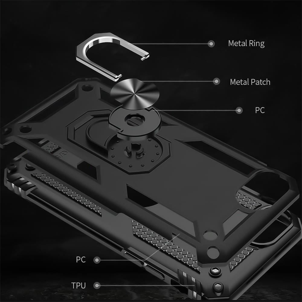 Army Case für Apple iPhone 7 / 8 / SE 2 / SE 3 in Schwarz