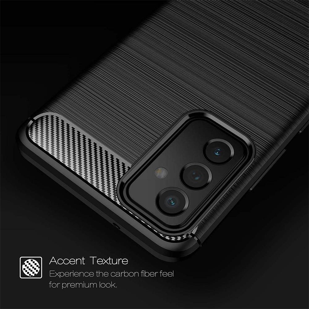 Carbon Brush TPU für Samsung Galaxy A54 5G in Schwarz