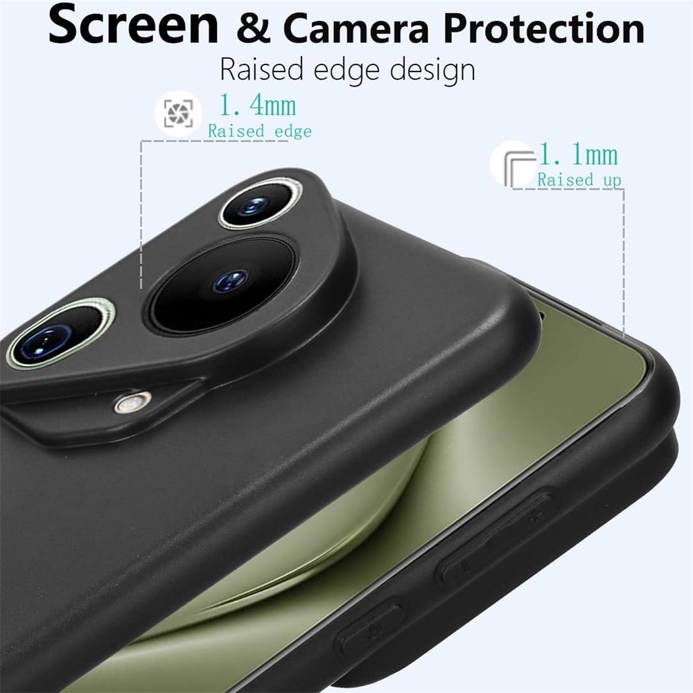 Classic TPU für Huawei Pura 70 Ultra in Schwarz