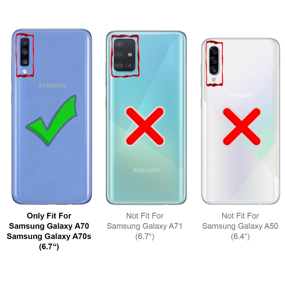 Rugged TPU für Samsung Galaxy A70 / A70s in Transparent