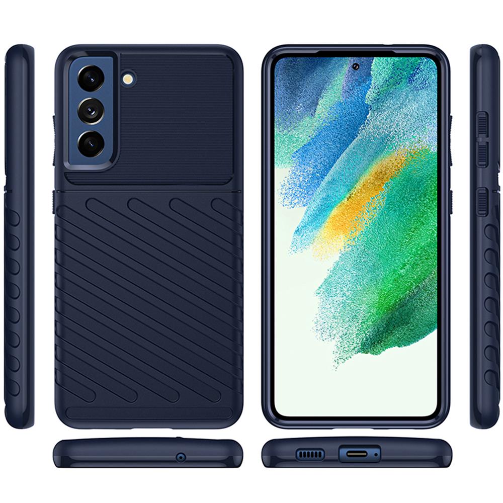 Thunder Case für Samsung Galaxy S21 FE in Blau