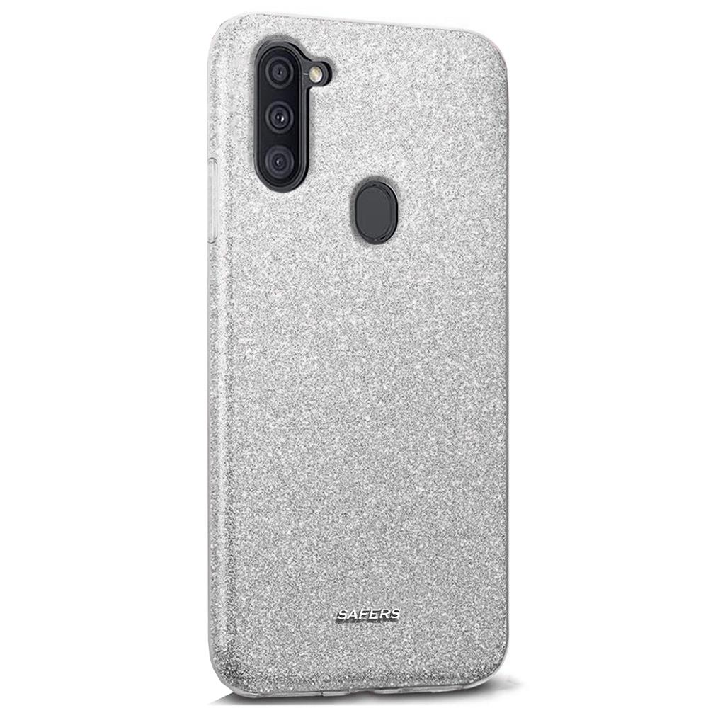 Shiny TPU für Samsung Galaxy M11 in Silber