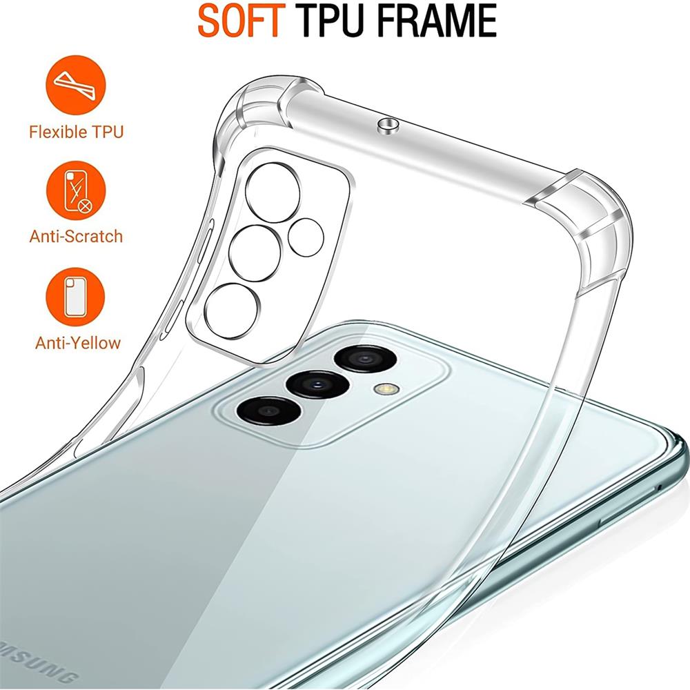 Rugged TPU für Samsung Galaxy M52 5G in Transparent