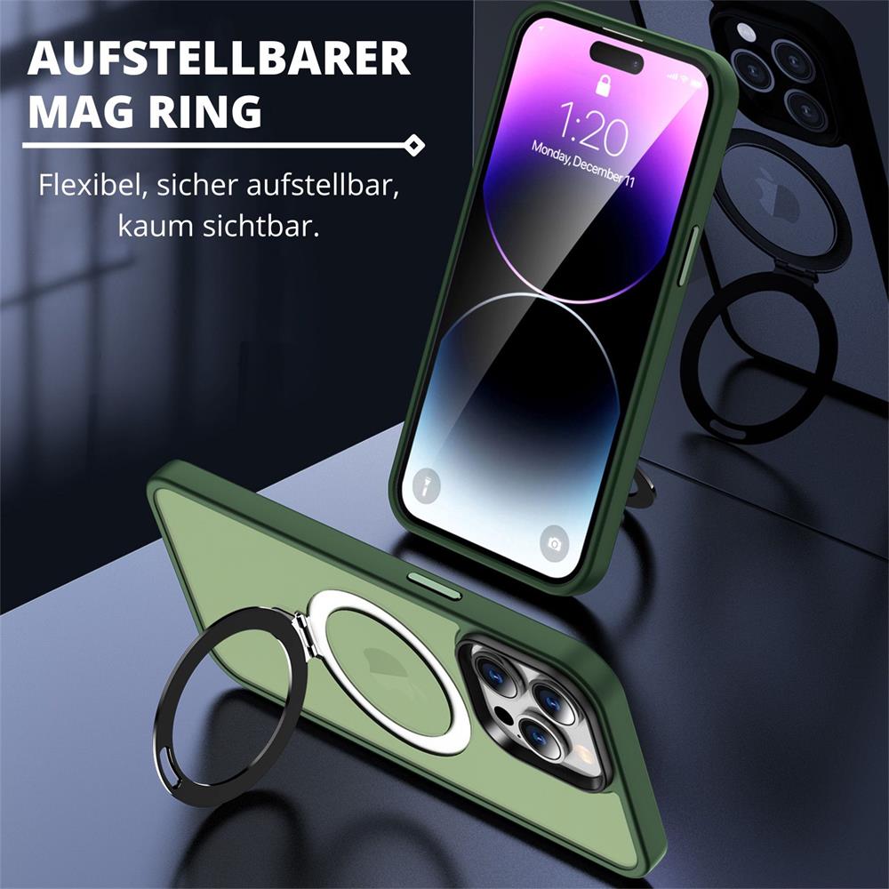 Skin MagSafe für Apple iPhone 15 Pro Max in Grün