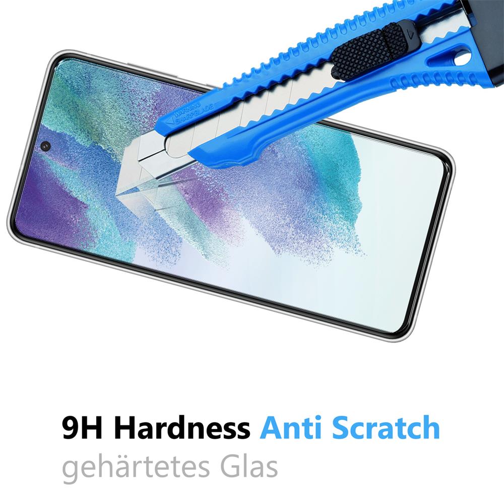 Glas 2in1 für Samsung Galaxy S21 FE