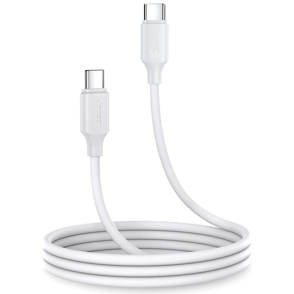 Joyroom USB Kabel - USB C auf USB C - 1M in Weiss