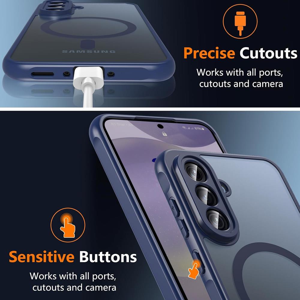 Zoya TPU für Samsung Galaxy S25 FE in Blau