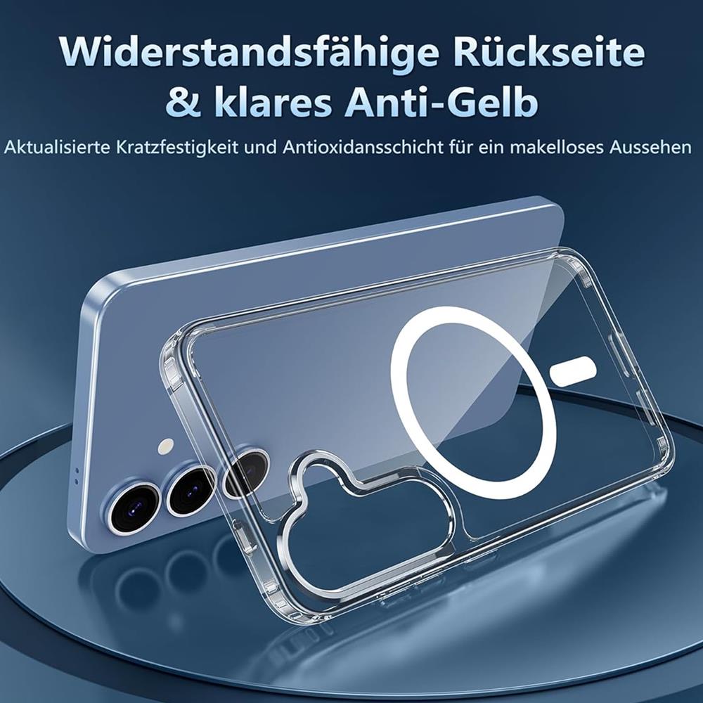 Magsafe TPU Case für Samsung Galaxy S25 FE in Transparent