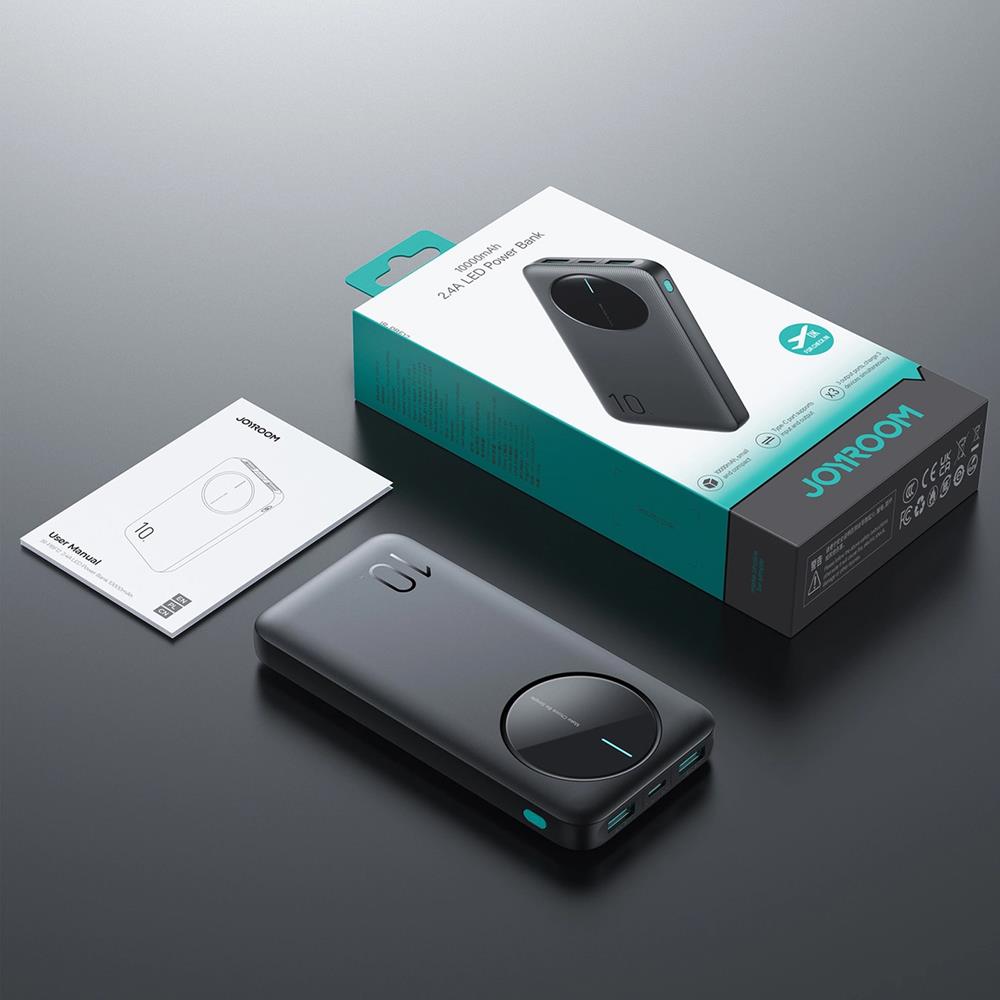 Power Bank - Joyroom - JR-PBF12 - 10000 mAh in Schwarz