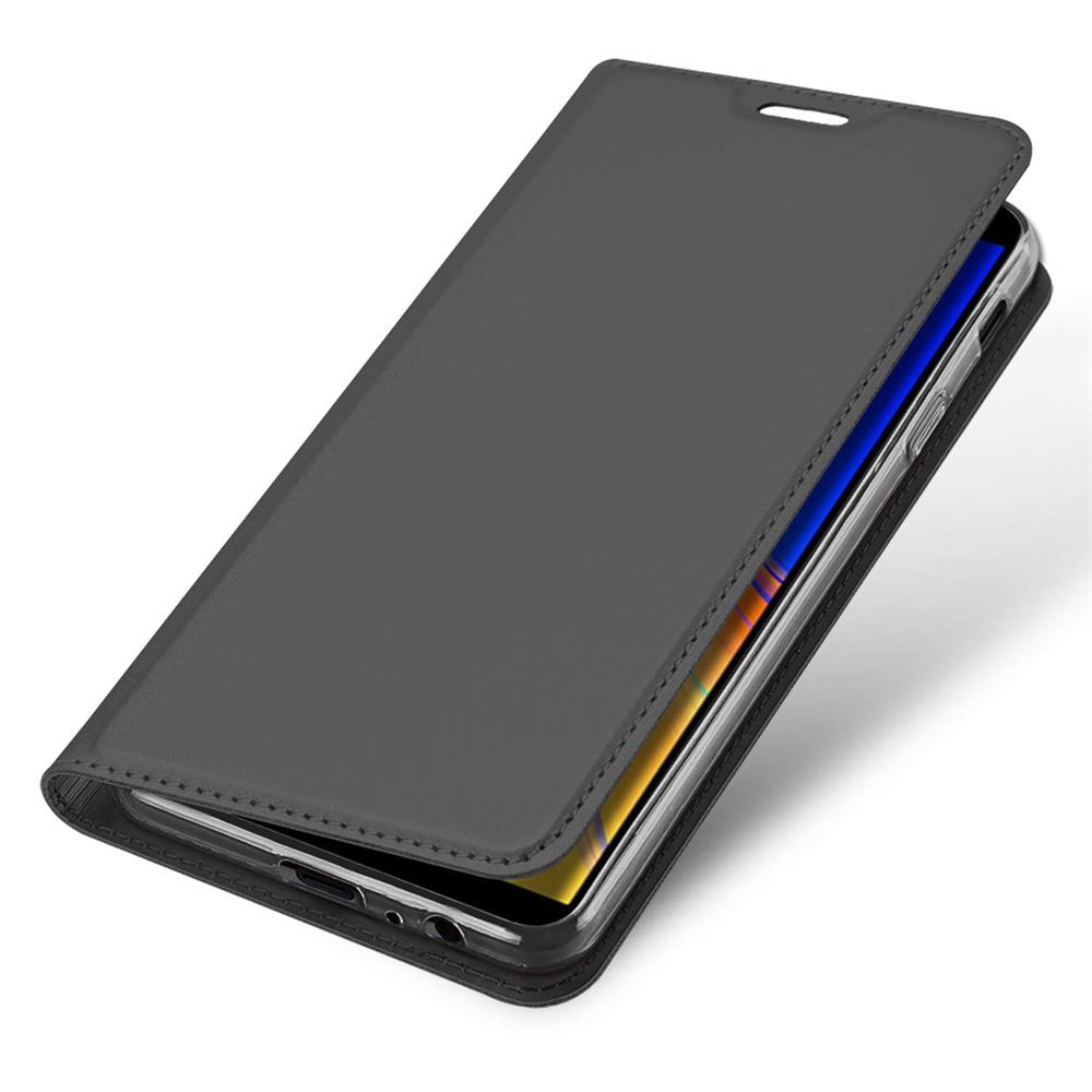 Electroplated Flip für Samsung Galaxy J6 Plus in Schwarz