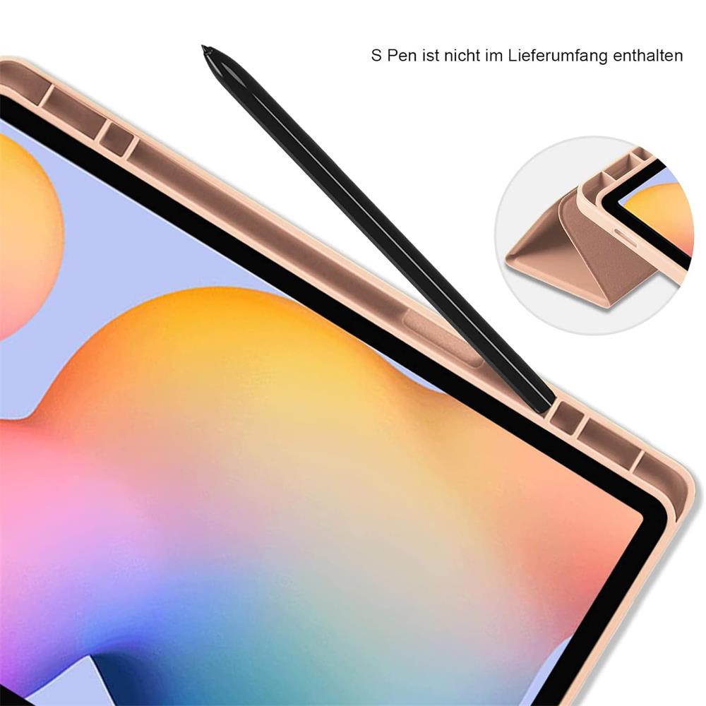 Smart Cover für Samsung Galaxy Tab S10 FE Plus in Rosa