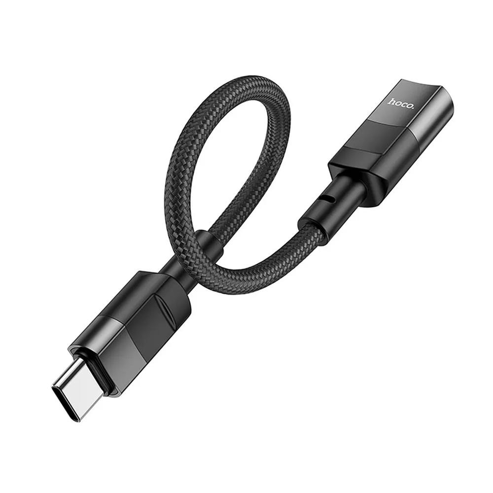 Hoco U107 USB-C auf Lightning in Schwarz