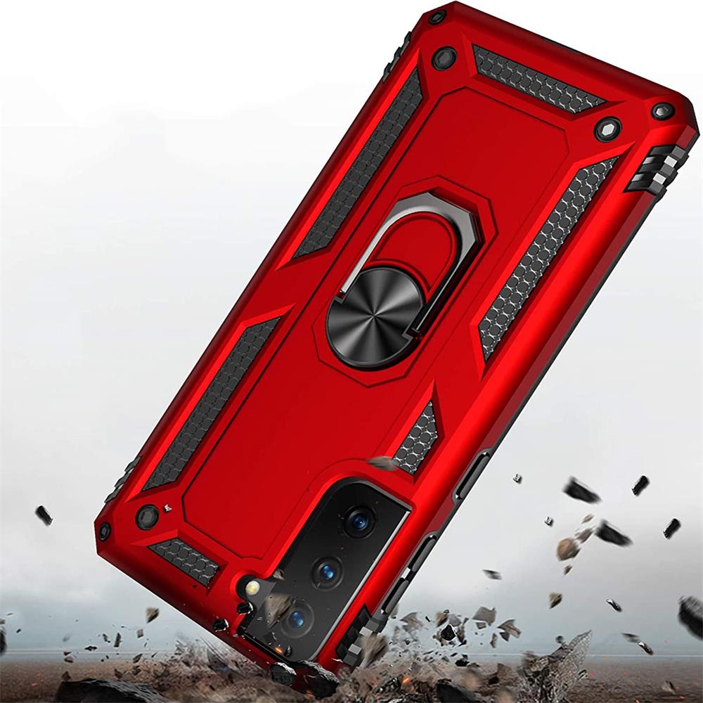 Army Case für Samsung Galaxy S21 Plus in Rot