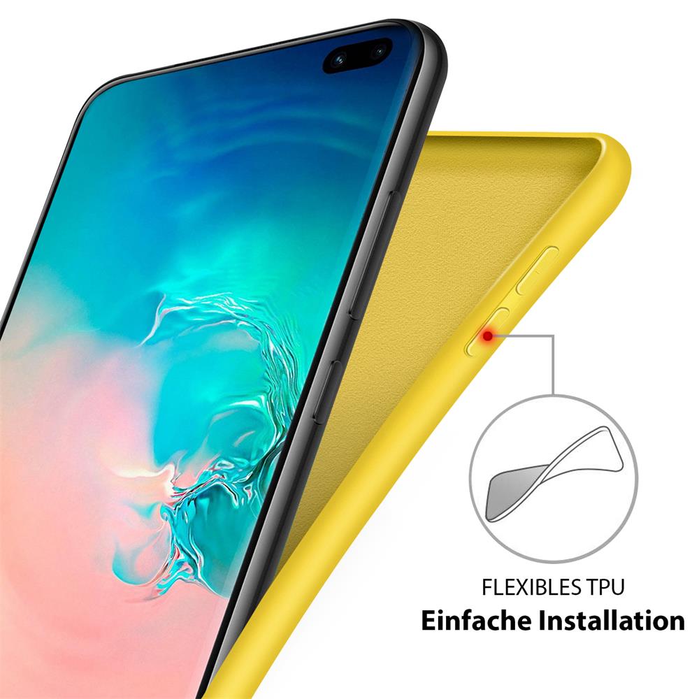 Colour TPU für Samsung Galaxy S9 Plus in Gelb