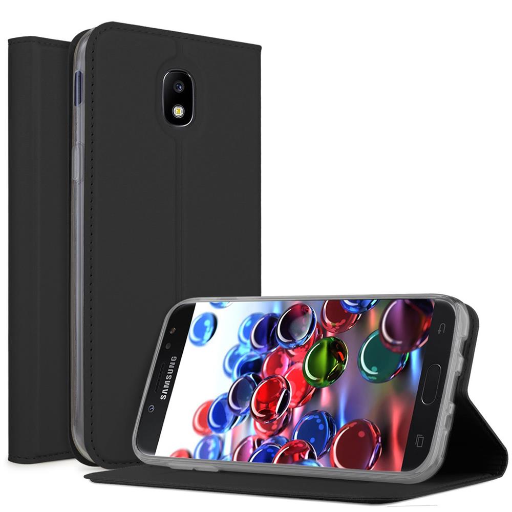 Electroplated Flip für Samsung Galaxy J7 2017 in Schwarz