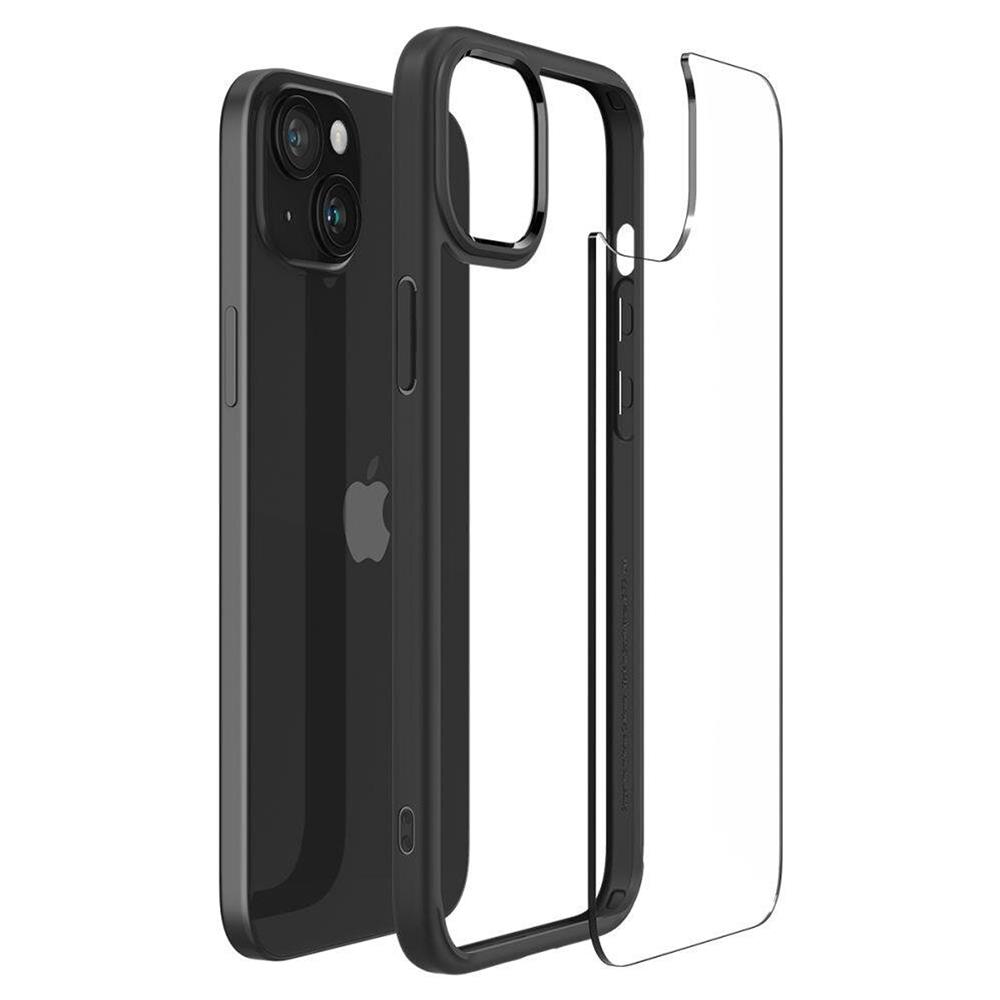 Spigen ULTRA HYBRID CASE für Apple iPhone 15 Plus in Schwarz