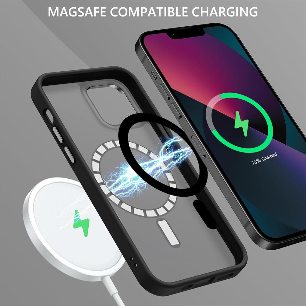 Frame Case für Apple iPhone 15 in Schwarz