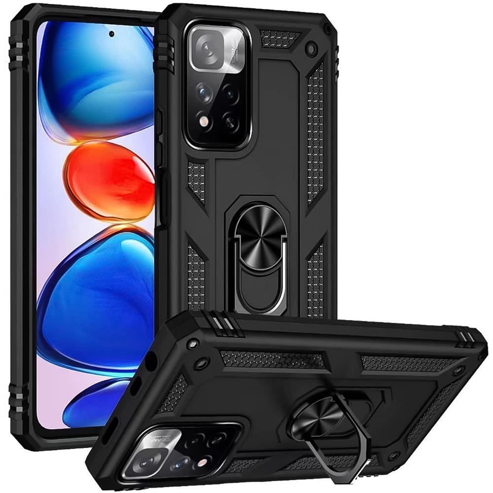 Army Case für Xiaomi Redmi Note 11 Pro Plus 5G in Schwarz